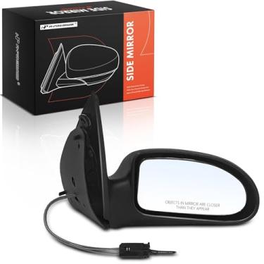 Imagem de A-Premium Espelho retrovisor manual do lado do passageiro - Compatível com Ford Focus 2000 2001 2002 - Não aquecido, não dobrável, espelho retrovisor externo preto - Substituição # 1S4Z17682LAB