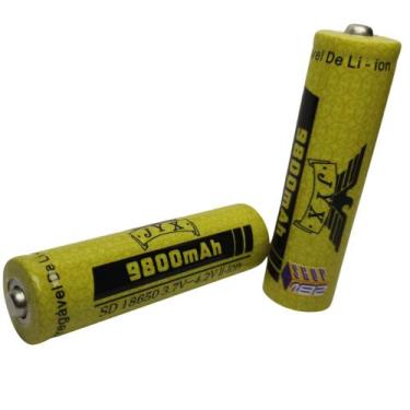 Imagem de 2 Baterias 18650 4,2v 9800mah Lanterna Recarregável - jyx