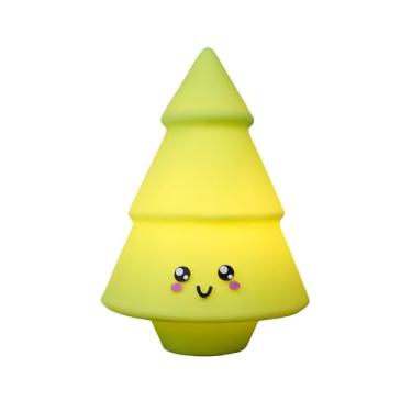 Imagem de Luminária Árvore de Natal Kawaii Polietileno Bivolt Decoração Fofa – Prático, Funcional e Ideal para o Dia a Dia