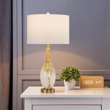 Imagem de Luxo Contemporâneo Lâmpada de Mesa LED Criatividade Americana Sala de Estar Quarto Estudo Villa Hotel Cama Mesa Luz (Estilo 152)