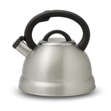 Imagem de NEUHAUS CHALEIRA COM APITO 3 LITORS ALBA - CORPO EM AÇO INOXIDÁVEL E CABO EM NYLON