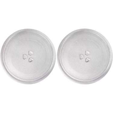 Imagem de Kit 2 Prato Trevo Microondas 24Cm Eletrolux/Philco/Panasonic