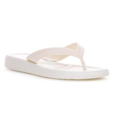 Imagem de Chinelo Moleca Tira Pronta Pvc Off White - Feminino-Feminino