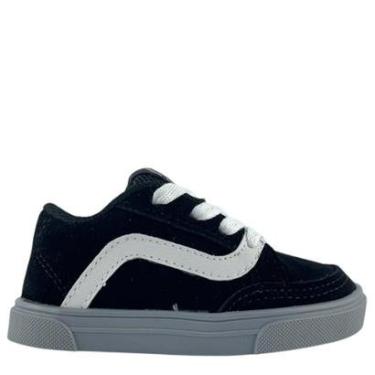 Imagem de Tênis Infantil Molekinho Preto Camurça Meninos 2133188-Masculino