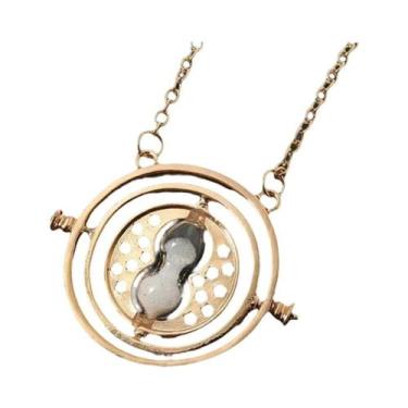 Imagem de Colar De Ampulheta Rotativa Com Temporizador 360, Acessórios De Cospla