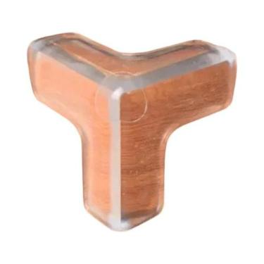 Imagem de Protetores De Canto De Mesa De Silicone Para Segurança De Crianças 4Pc