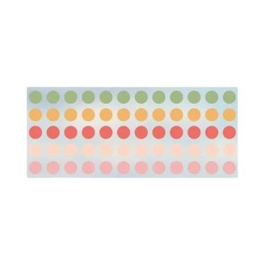 Imagem de Fita Adesiva Decorativa Yoofun Washi Tape Com Pontos Coloridos 5x300cm