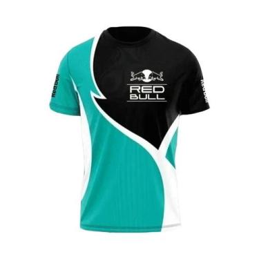 Imagem de Camiseta Masculina Com Estampa Do Logotipo Da Equipe Red Bull Racing, 
