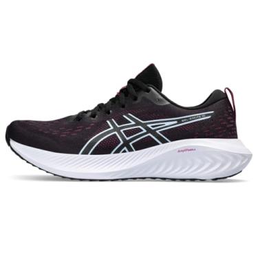 Imagem de ASICS Tênis de corrida feminino Gel-Excite 10, Preto/azul claro, 35