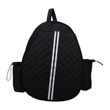 Imagem de SPYMINNPOO Mochila de Tênis, Bolsa de Raquete Com Bolso Molhado Dedicado e Gancho de Cerca, Bolsa Tipo Estilingue Unissex para Tênis e Badminton