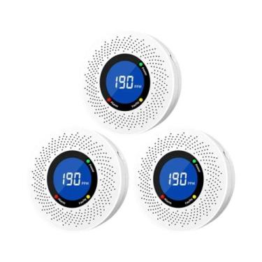 Imagem de Detector De Monóxido De Carbono Com Display LCD, Alarme De Segurança R