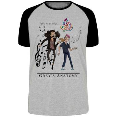 Imagem de Camiseta Grey's Anatomy where does the good go Blusa Plus Size extra g