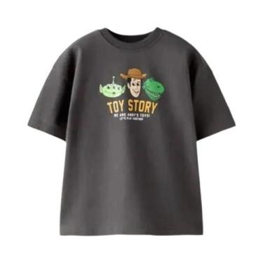 Imagem de Camiseta Infantil Masculina de Verão - Gola Redonda, Manga Curta e Est