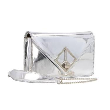 Imagem de Bolsa Feminino Tiracolo Luiza Barcelos 77770871, Specchio prata, Tie d