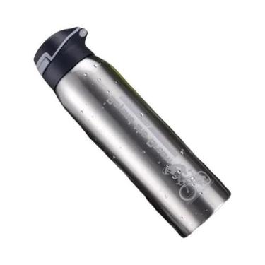 Imagem de Garrafa De Água De Aço Inoxidável Isolada De 500ML Com Dupla Parede E 