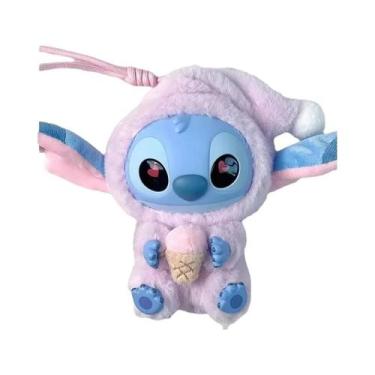 Imagem de Bonecos De Pelúcia Em Caixa Surpresa, Série Stitch Comendo Algo Antes 