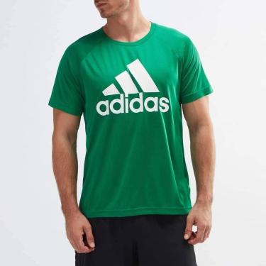 Imagem de Camiseta Adidas Essentials Big Logo Verde - CE4014-Masculino