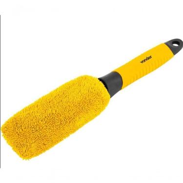 Imagem de Escova Microfibra Retang Para Limpar Rodas Vonder