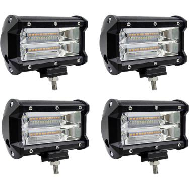Imagem de KIT 4 Farol de milha LED 72W LE-6769