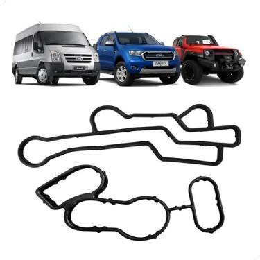 Imagem de Kit Juntas Filtro Radiador Óleo aplicável para carros modelo Ranger Xls/xlt Transit
