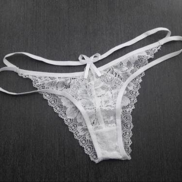 Imagem de Tanga Ana Lua em Renda Cor:BrancoTamanho:M - De Prazer, Branco, M