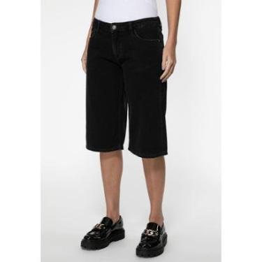 Imagem de Bermuda Guess Sarja Preto-Feminino