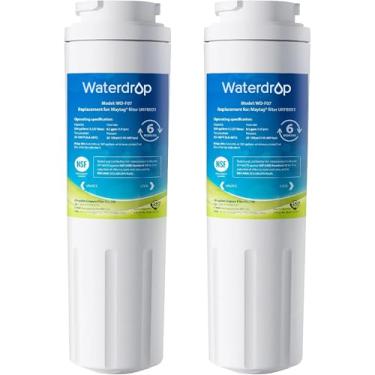Imagem de Waterdrop Substituição EDR4RXD1 para filtro EveryDrop 4, Whirlpool UKF8001, 4396395, Maytag UKF8001AXX-200, UKF8001AXX-750, WD-F07, filtro de água de geladeira, 2 filtros (o pacote pode variar)