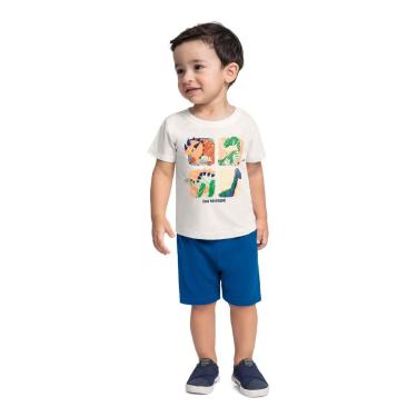 Imagem de Conjunto Camiseta Dino Bermuda Bee Loop-Masculino