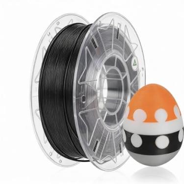 Imagem de Filamento PLA Creality Hyper RFID 1,75 mm, filamento de impressora 3D para alta velocidade 30-600 mm/s suporte CFS, carretel de 1 kg (1 kg), precisão dimensional +/- 0,03 mm, preto
