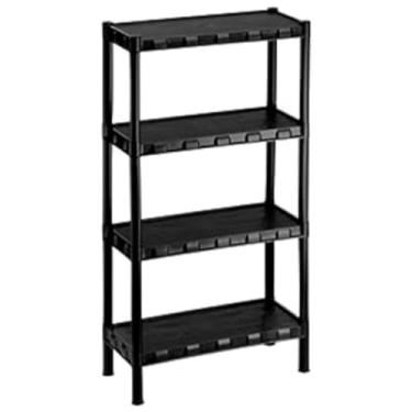 Imagem de Estante Modular 4 Prateleiras Pretas