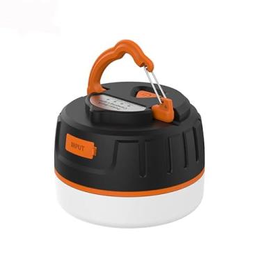 Imagem de Lâmpada de Camping ao Ar Livre Recarregável via USB com Ímã Interno 5 Modos Iluminação Fonte Energia Emergência para Trekking Pesca