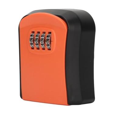 Imagem de Hyuduo Núcleo de Bloqueio Confiável, Ampla Aplicabilidade, Excelente Desempenho, Caixa de Bloqueio de Chave Montada na Parede, Caixa de Combinação de 4 Dígitos, Cofre Portátil para Segurança Com