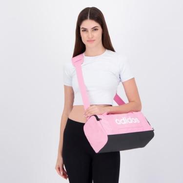 Imagem de Mala Adidas Linear Duff PP Rosa, Único