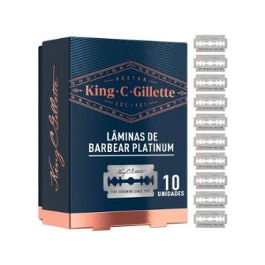 Imagem de Lâmina de Barbear Gillette King C 10 Unidades-Unissex