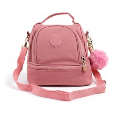 Imagem de Bolsa Lancheira Térmica Feminina Frasqueira Compacta Ideal Para Trabal
