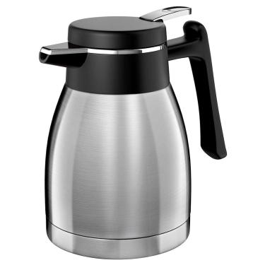 Imagem de Bule Térmico Euro Home Quebec 1,2L Gatilho Parede Dupla Inox