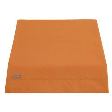 Imagem de Lençol Superior Cúrcuma 200 Fios - King Size - Westwing, Amarelo