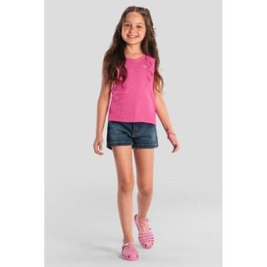 Imagem de Blusa infantil menina texturizada Brandili-Feminino