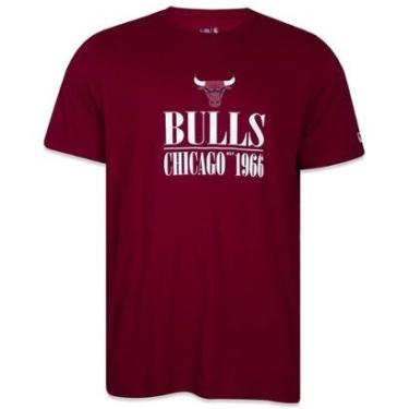 Imagem de CAMISETA NEW ERA REGULAR NBA CHICAGO BULLS MODERN CLASSIC MANGA CURTA-Masculino
