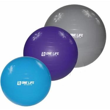 Imagem de Kit Com 3 Bolas De Pilates 55Cm 65Cm E 75 Cm - One Life