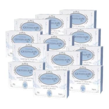 Imagem de Kit C/12 Sabonete Vegetal Giovanna Baby Blue 90g