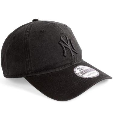 Imagem de Boné New Era 9twenty MLB New York Yankees Aba Curva Original, Preto