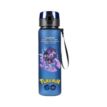 Imagem de Copo De Água Pokemon Para Crianças 560ML, Bonito Pikachu Gengar, Garra