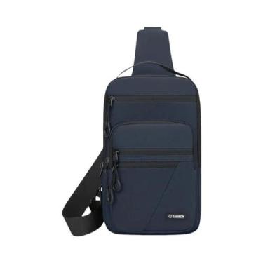 Imagem de Bolsa Transversal Masculina Leve De Nylon Multifuncional Para Uso Diár