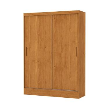 Imagem de Guarda Roupa Solteiro Santiago 2 Portas 2 Gavetas Sem Espelho Carioca Moveis Cinamomo