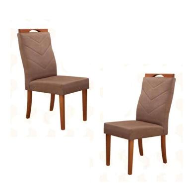 Imagem de Cadeiras P- Mesa De Jantar Estofada - Barcelona - Art Salas