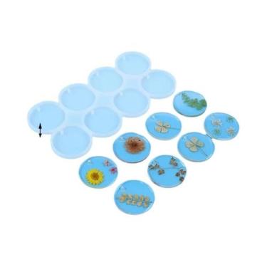 Imagem de Molde De Silicone Para Resina Para DIY: Pingentes De Cristal Para Brin