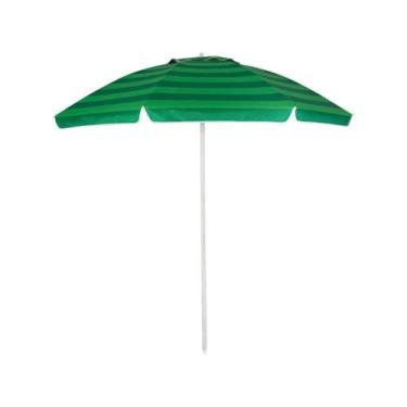 Imagem de Guarda Sol Alumínio Articulado 2,4 Metros Grande Praia Jardim Piscina 