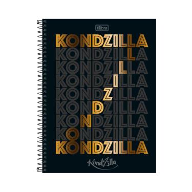 Imagem de Caderno Universitário Tilibra Espiral Capa Dura Kondzilla 1 Matéria Capas Diversas - Item Sortido