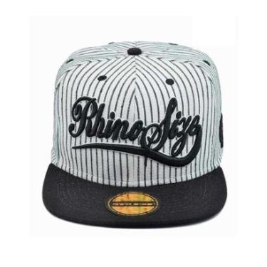 Imagem de Boné Prison White Aba Reta Rhs-031 Rhino Size-Unissex